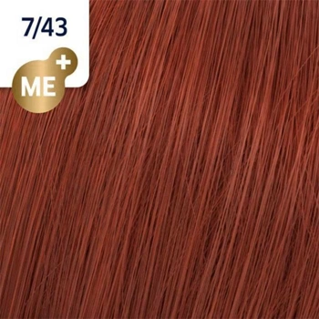 Wella Koleston Perfect Me+ Hajfesték - 7/43 - 60ml - Vöröses Aranyló Középszőke főképe